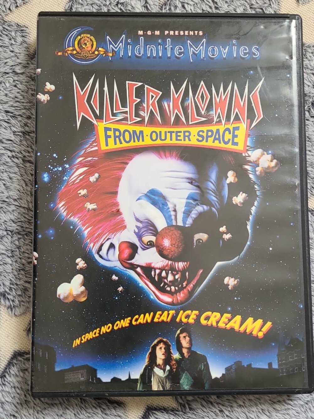 Killer Klowns From Outer Space MGM Midnite Movies 1988 DVD Horror 80s Classic